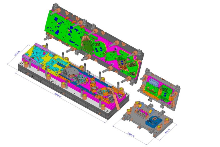 Design of dies CAD-CAM-CAE